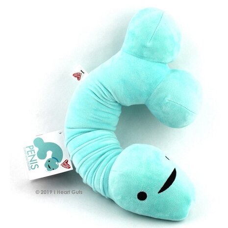 I Heart Guts Plush - Science Biology Organ Penis