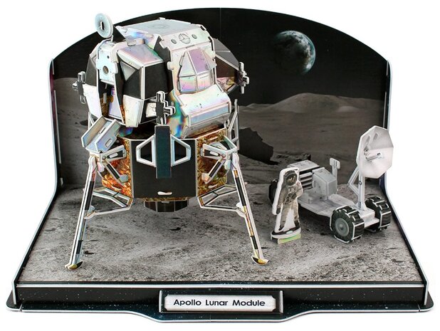 CubicFun 3D Puzzle - Technology Aerospace P651h Apollo Lunar Module