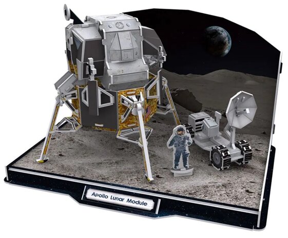 CubicFun 3D Puzzle - Technology Aerospace P651h Apollo Lunar Module