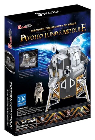 CubicFun 3D Puzzle - Technology Aerospace P651h Apollo Lunar Module