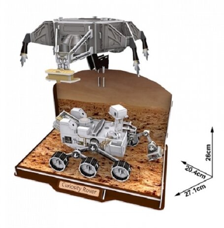 CubicFun 3D Puzzle - Technology Aerospace P652h Curiosity Rover