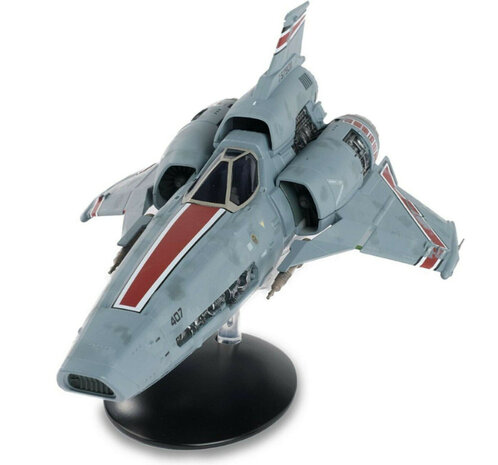 Eaglemoss Hero Collector model - Scifi Battlestar Galactica 15 Blood and Chrome Viper