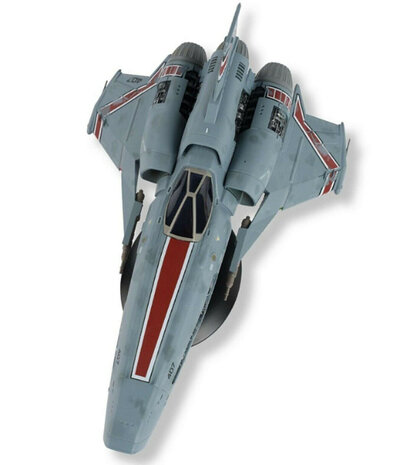Eaglemoss Hero Collector model - Scifi Battlestar Galactica 15 Blood and Chrome Viper