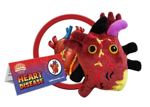 Giant Microbes Plush - Science Biology PD-0361 Heart Disease