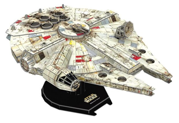 Revell 3D Puzzle - Star Wars Space Ship Scale 1:72 00323 Millennium Falcon