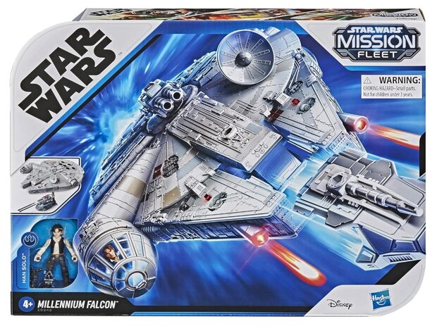 Hasbro Model - Star Wars A New Hope Mission Fleet 74087 Millennium Falcon with Han Solo