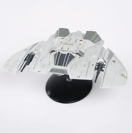 Eaglemoss Hero Collector Model - Scifi Battlestar Galactica BGSUK011 Cylon Raider Blood and Chrome