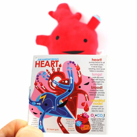 I Heart Guts - Gigantische Hart (Humongous Heart) plush
