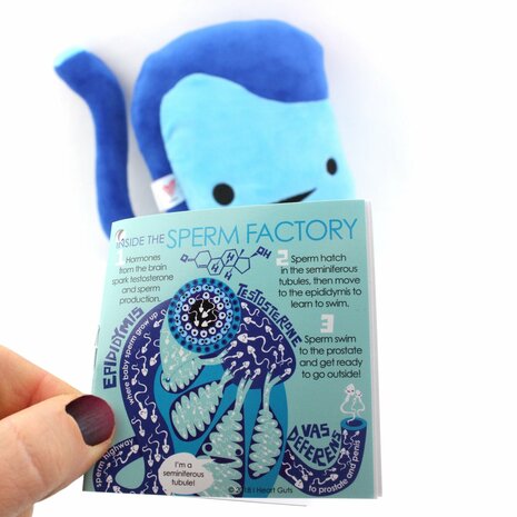 I Heart Guts - Grote teelbal (Tremendous Testicle) plush
