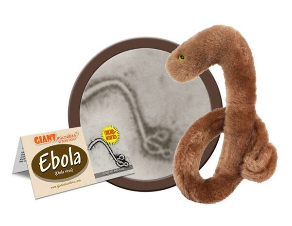 Giant Microbes plush Ebola virus