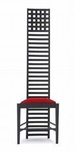 Mini Designer Chairs: design kinderstoel zwart/rood