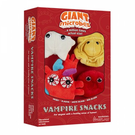 Giant Microbes Theme Box Vampire Snacks