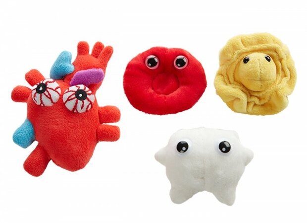 Giant Microbes Theme Box Vampire Snacks