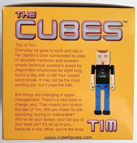 The Cubes I.T. set Tim