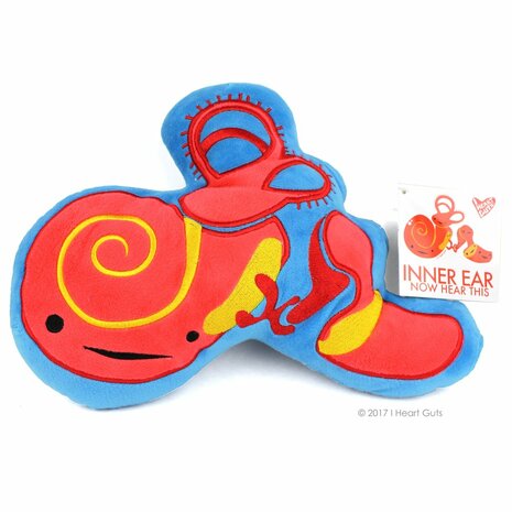 I Heart Guts - Plush Inner Ear