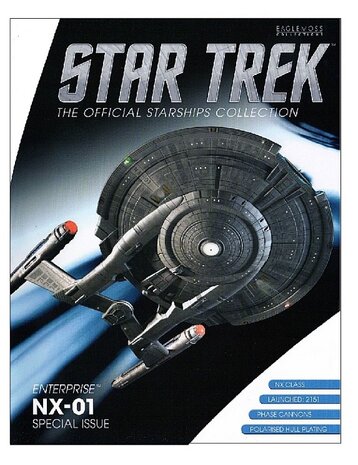 Star Trek Eaglemoss XL4 USS Enterprise NX-01 Magazine