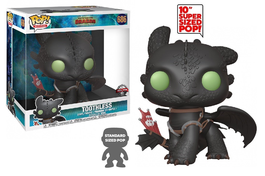funko pop toothless 10 inch