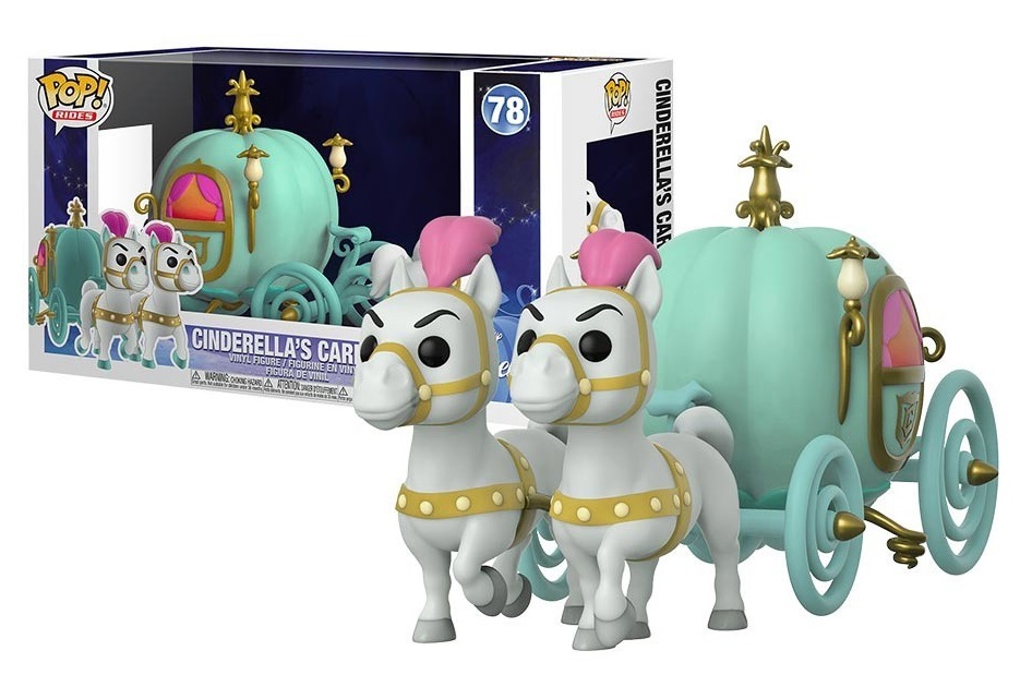 Funko Pop! Vinyl Figure - Disney Cinderella 78 Cinderella's Carriage. - Space & Cartoon Safari Funko Pop! Vinyl Figure - Disney Cinderella 78 Cinderella's Carriage. - Space & Cartoon Safari