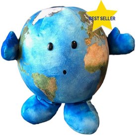 Celestial Buddies pluche - Wetenschap astronomie kosmische kameraad grote Aarde Our Precious Planet
