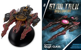 Eaglemoss model - Star Trek Discovery The Official Starships Collection 08 Klingon Qugh Class