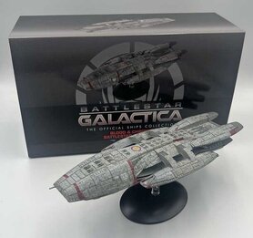 Eaglemoss Model - Scifi Battlestar Galactica The Official Ships Collection 23 Battlestar Galactica Ship Blood and Chrome