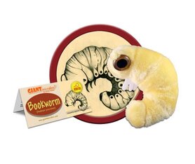 Giant Microbes Bookworm (boekenworm)