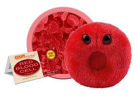 Giant Microbes plush Red blood cell (Erytrocyte)
