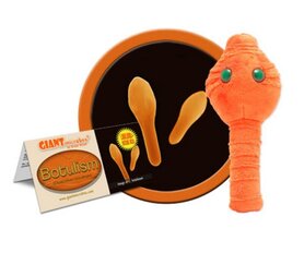 Giant Microbes plush Botulism (Clostridium botulinum - Botox)