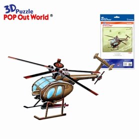 3D Puzzel: Hughes 500MD/ASW (helicopter)