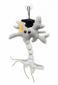Giant Microbes Brain cell graduation (hersencel met baret)