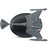 Eaglemoss model - Star Trek The Official Starships Collection Klingon K't'inga-Class Battle Cruiser