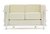 Designer Chairs Clear Package 01-LT-04 Corbusier sofa wit
