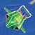 Paladone 3D puzzel - Scifi Thunderbirds bouw je eigen 03797 Thunderbirds 2 34 pieces