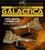 Eaglemoss model Battlestar Galactica - Viper Mark I - Gold Plated Limited Edition