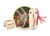 Giant Microbes pluche Salmonella bacterie (Salmonella typhimurium)