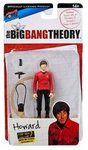 Bif Bang Pow! Action Figure - Comedy The Big Bang Theory Convention Exclusive 17116 Howard in Star Trek cosplay